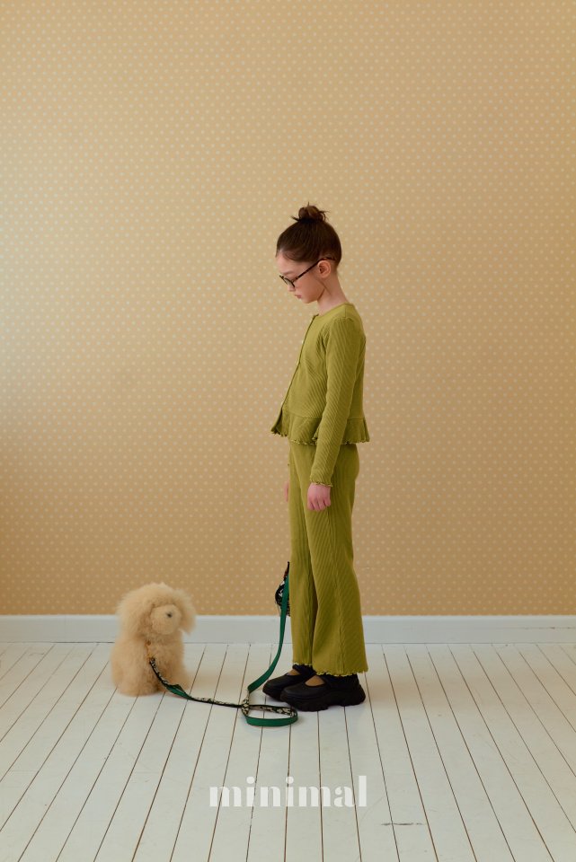 Minimal - Korean Children Fashion - #discoveringself - Salt Lace Bootcut Pants - 8