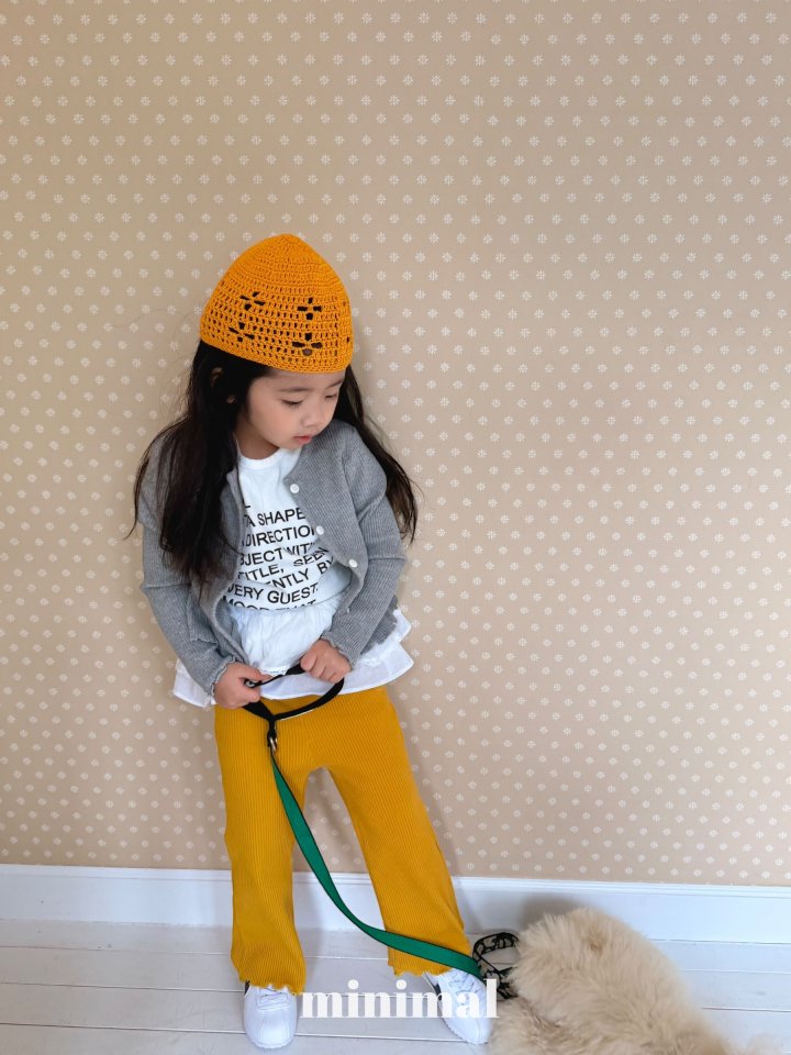 Minimal - Korean Children Fashion - #fashionkids - Ribbed Frill Cardigan - 10