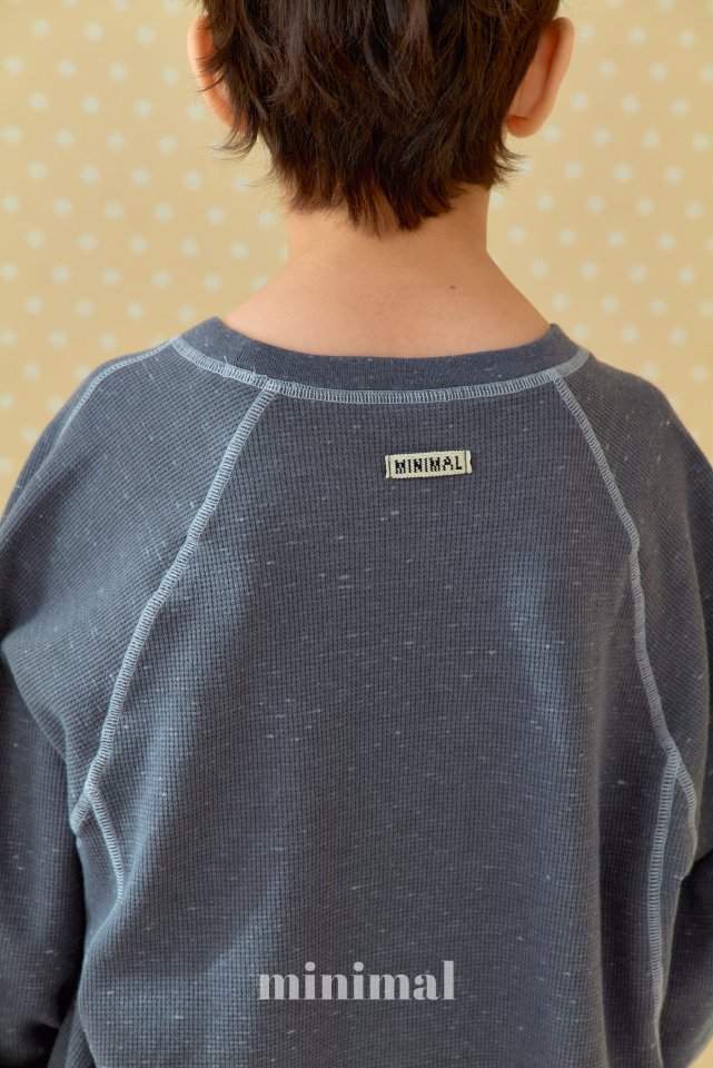 Minimal - Korean Children Fashion - #fashionkids - Minimal Waffle Stitch Tee - 5