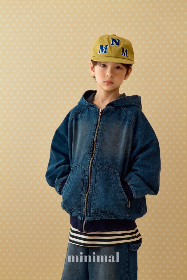 Minimal - Korean Children Fashion - #kidsshorts - Road Denim Hooded Jumper - 10
