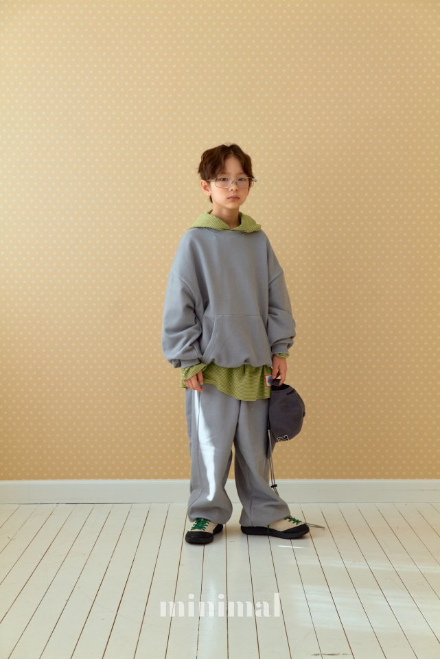 Minimal - Korean Children Fashion - #kidsstore - Sub Stripe Hoodie - 10
