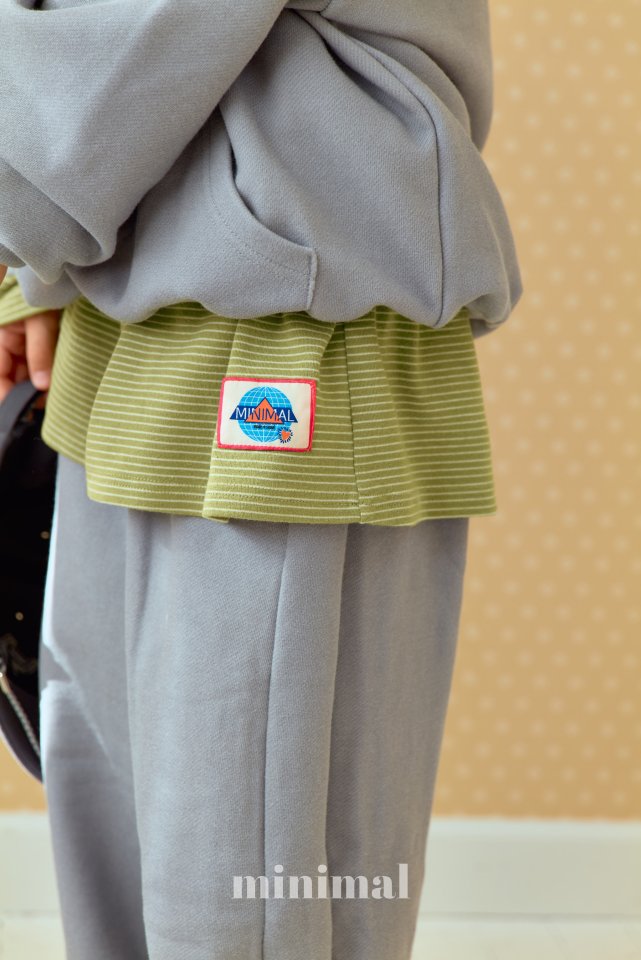 Minimal - Korean Children Fashion - #kidzfashiontrend - Sub Stripe Hoodie - 11