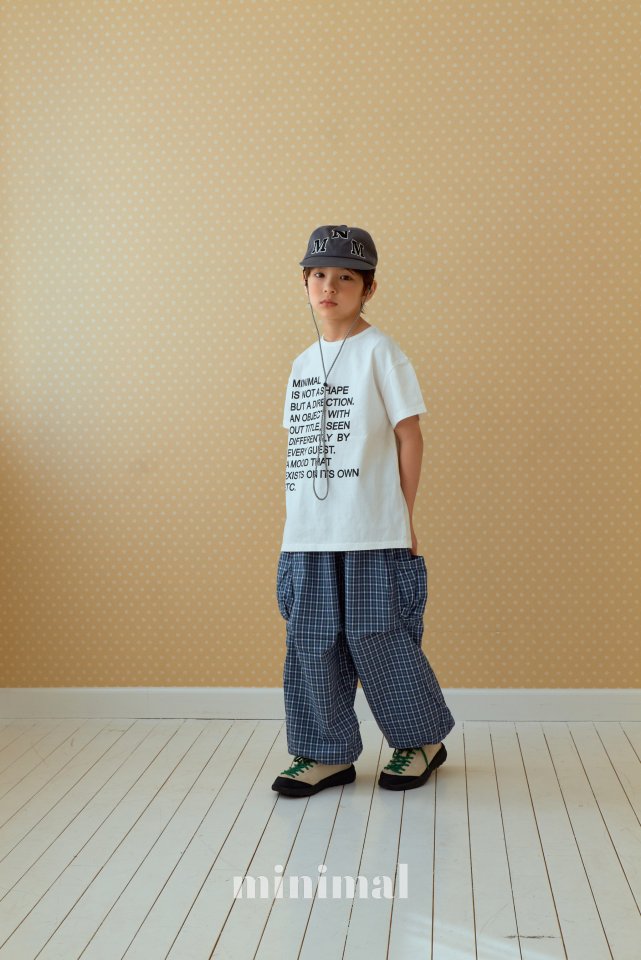 Minimal - Korean Children Fashion - #kidzfashiontrend - Volume Up Checker Pants - 9