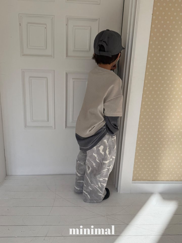 Minimal - Korean Children Fashion - #kidzfashiontrend - Light Camo Pants - 6