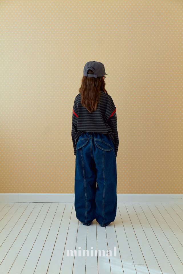 Minimal - Korean Children Fashion - #kidzfashiontrend - 26 Hip Denim Pants - 7