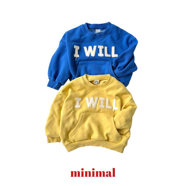 Minimal - Korean Children Fashion - #littlefashionista - I Will Sweatshirt