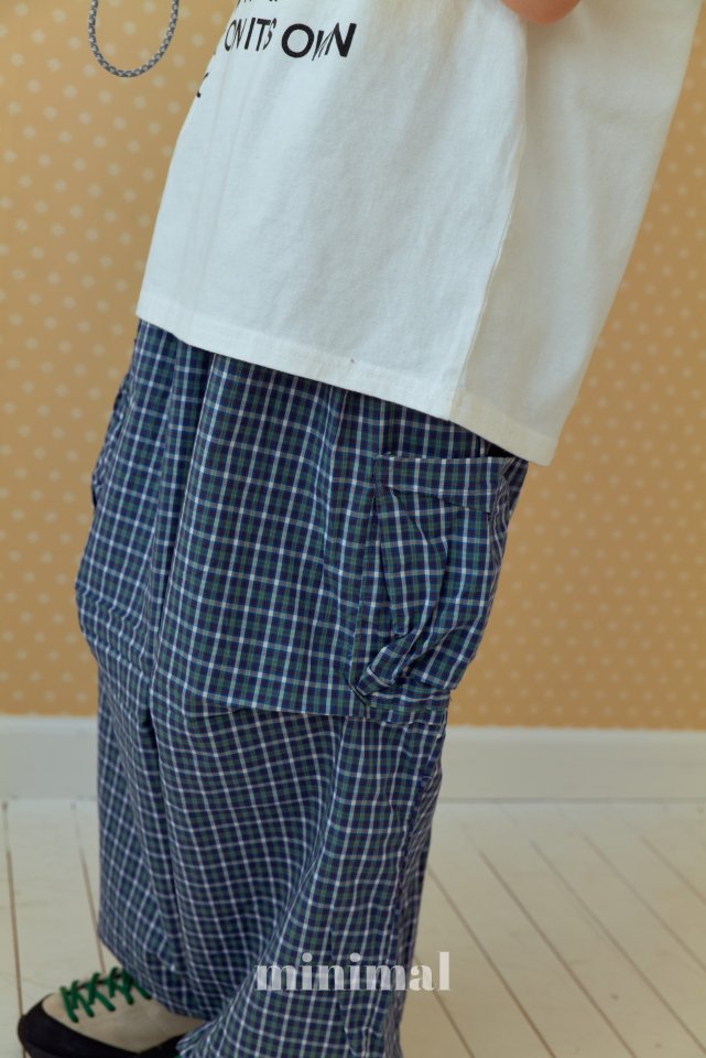 Minimal - Korean Children Fashion - #littlefashionista - Volume Up Checker Pants - 11
