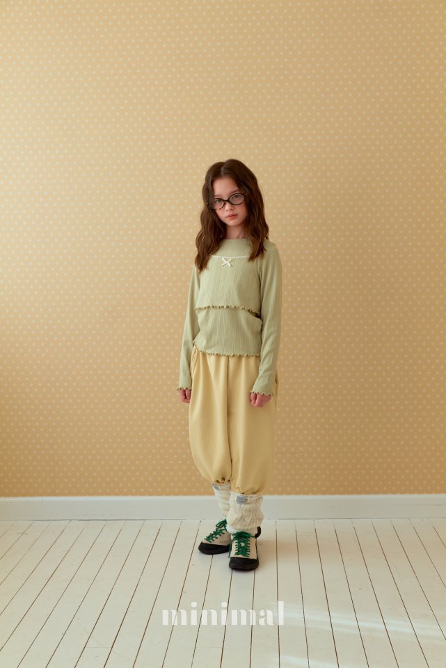 Minimal - Korean Children Fashion - #Kfashion4kids - Girls Set - 4