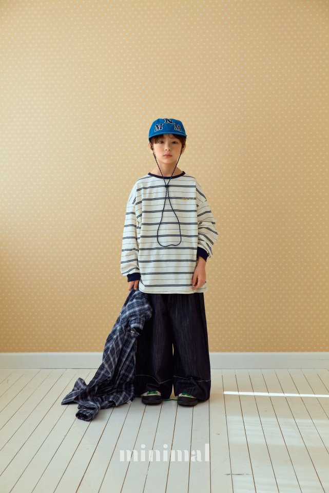 Minimal - Korean Children Fashion - #littlefashionista - Little Stripe Tee - 3