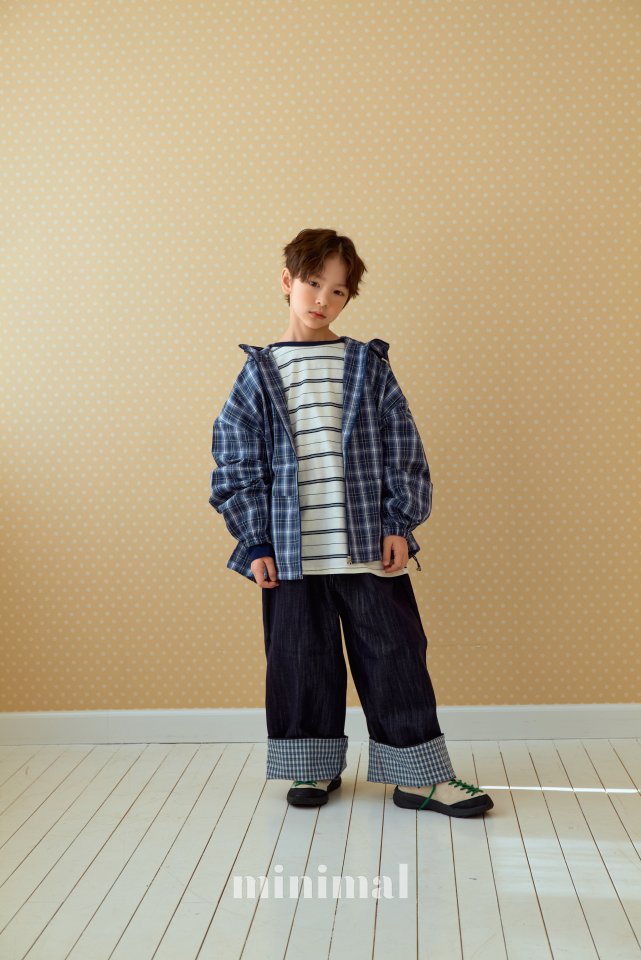 Minimal - Korean Children Fashion - #magicofchildhood - Brim Check Jumper - 4