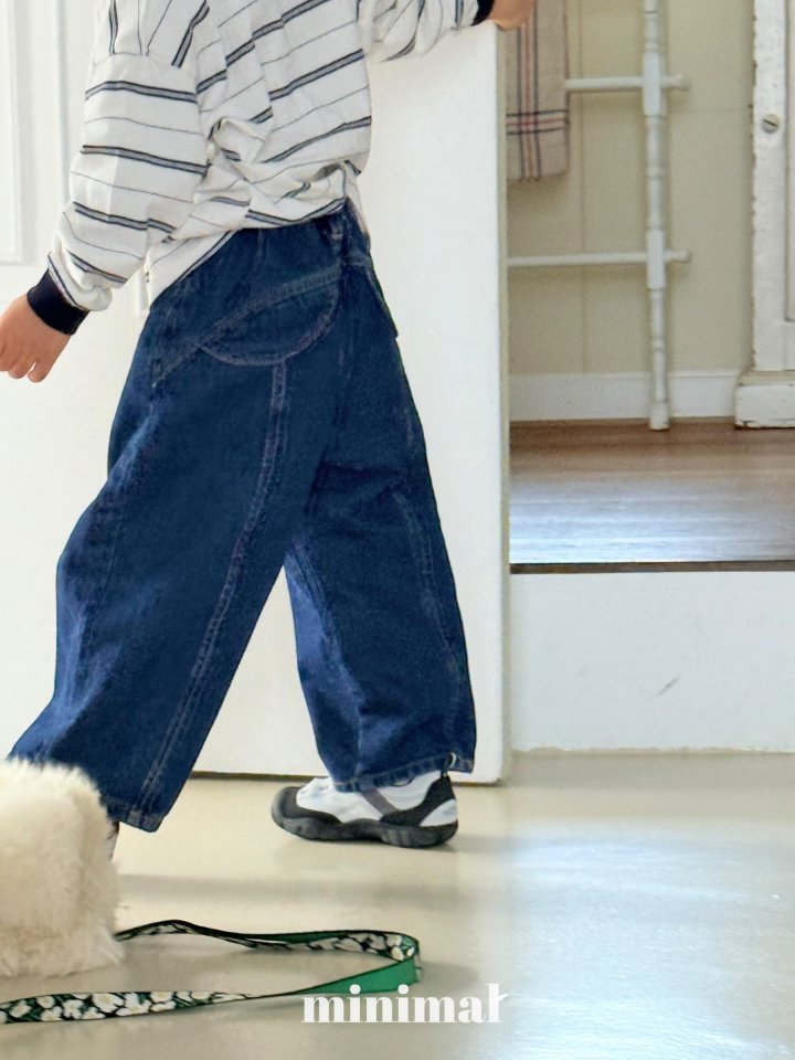 Minimal - Korean Children Fashion - #minifashionista - 26 Hip Denim Pants - 11