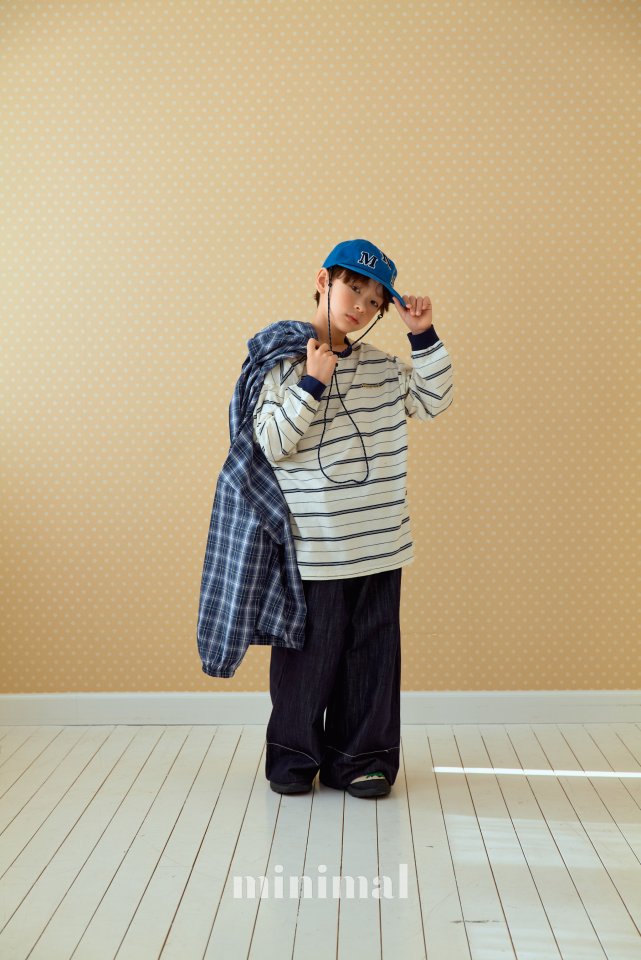 Minimal - Korean Children Fashion - #minifashionista - Little Stripe Tee - 5