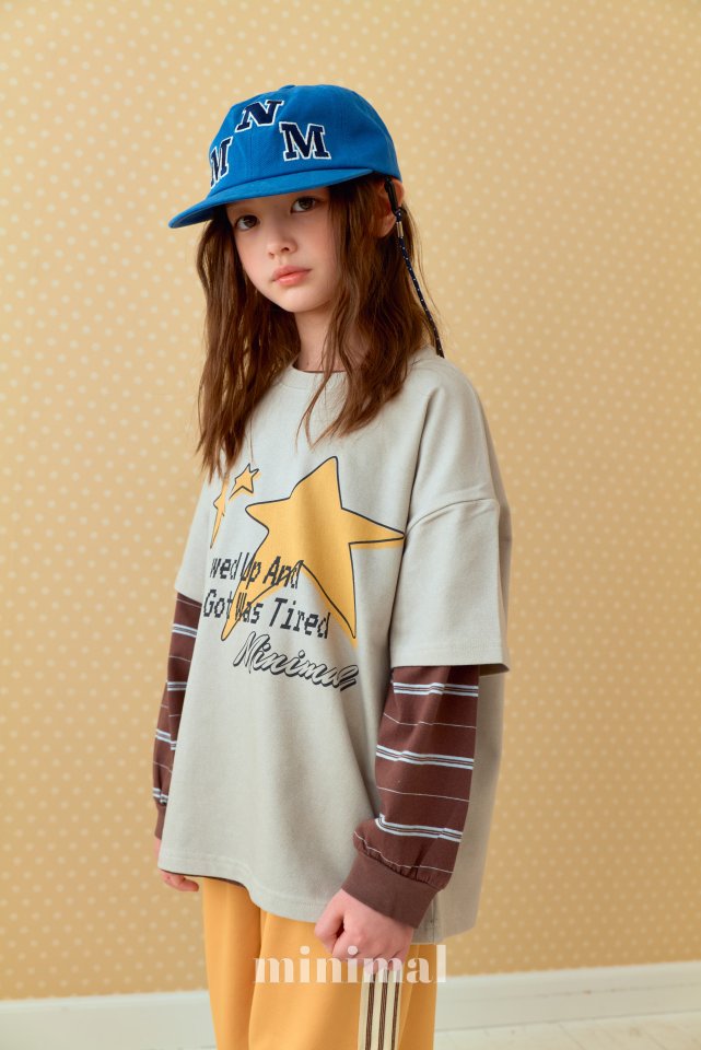 Minimal - Korean Children Fashion - #prettylittlegirls - Star Box Tee - 9