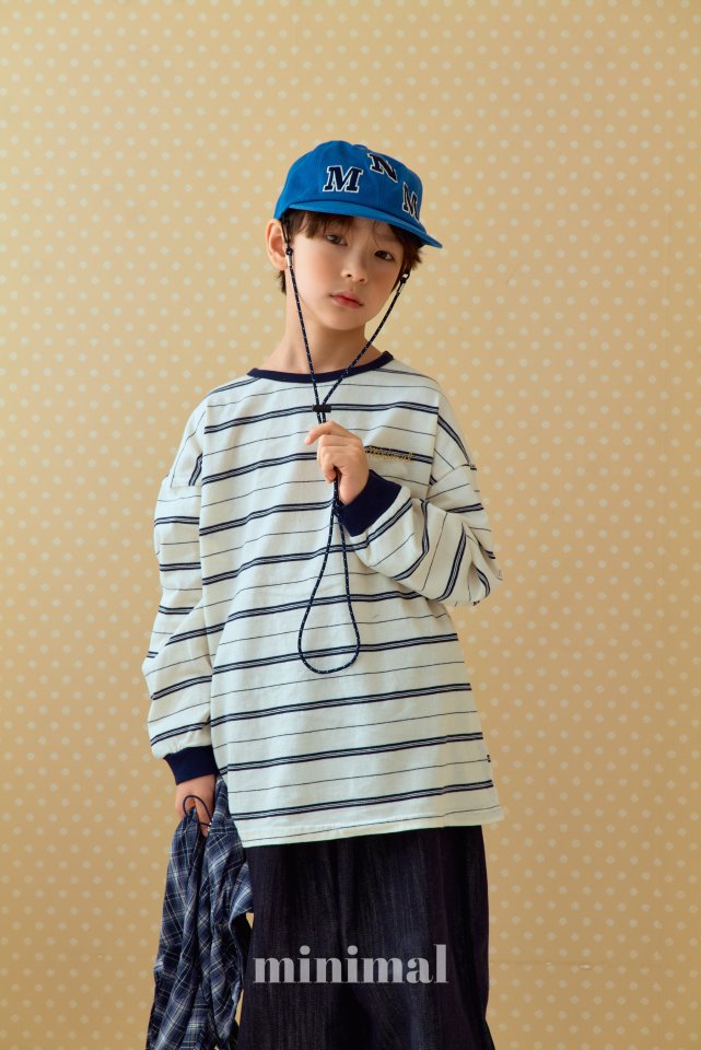 Minimal - Korean Children Fashion - #stylishchildhood - Little Stripe Tee - 9