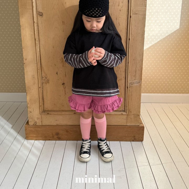 Minimal - Korean Children Fashion - #todddlerfashion - Double Layered Tee - 12
