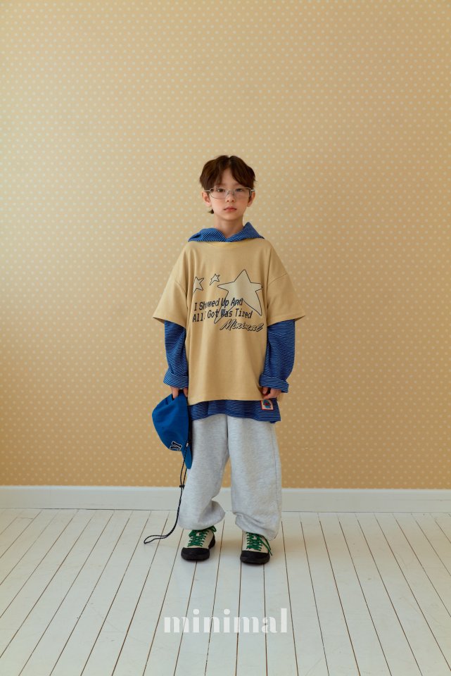 Minimal - Korean Children Fashion - #todddlerfashion - Star Box Tee - 10