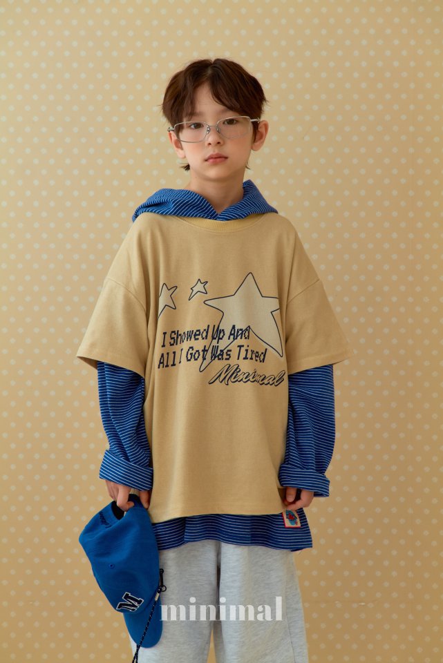 Minimal - Korean Children Fashion - #toddlerclothing - Star Box Tee - 11
