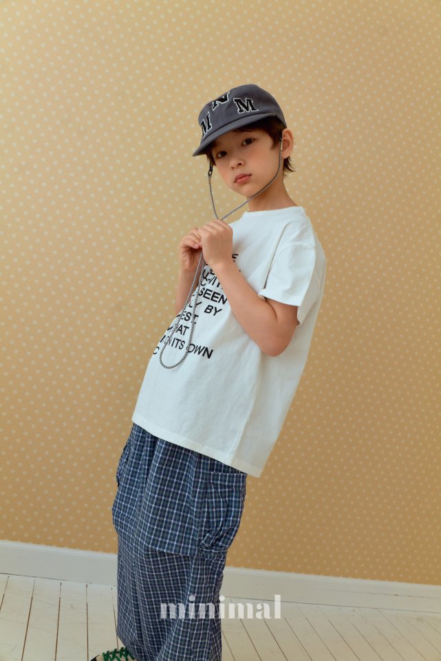 Minimal - Korean Women Fashion - #momslook - Letter Tee (Adult) - 11