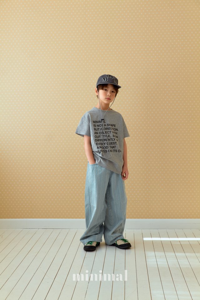 Minimal - Korean Women Fashion - #momslook - Letter Tee (Adult) - 3