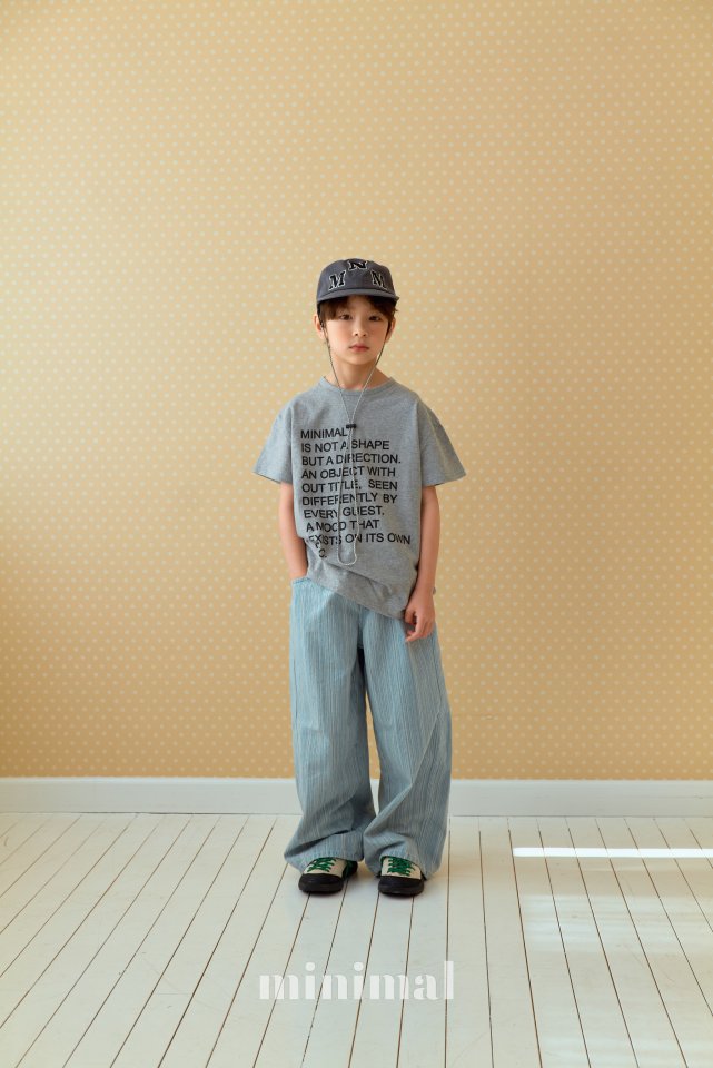 Minimal - Korean Women Fashion - #thelittlethings - Letter Tee (Adult) - 2