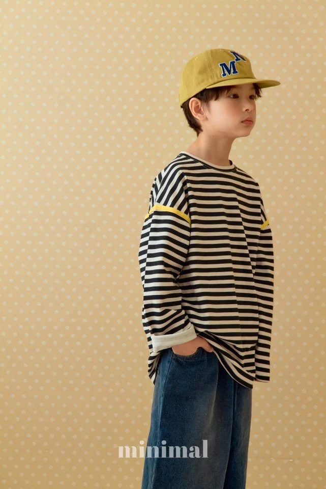 Minimal - Korean Women Fashion - #womensfashion - Pigment Line Tee (Adult) - 10