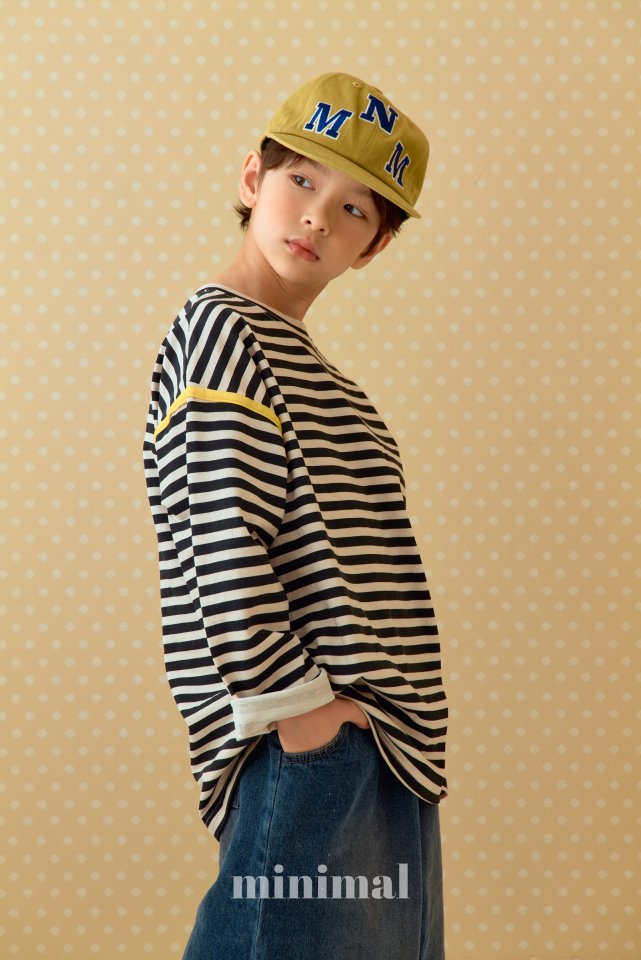Minimal - Korean Women Fashion - #womensfashion - Pigment Line Tee (Adult) - 8