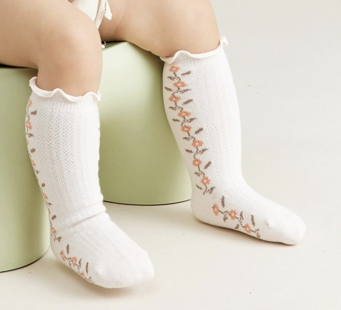 Miso - Korean Baby Fashion - #babyclothing - Margaret Frill Socks - 2