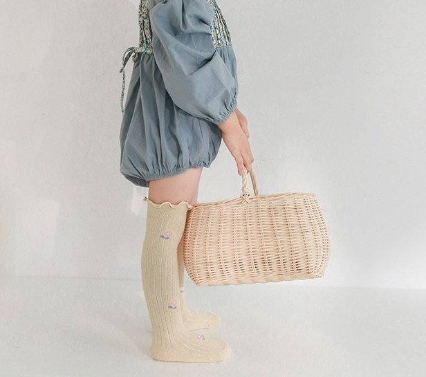 Miso - Korean Baby Fashion - #babyfever - Freesia Knee-High Socks - 11