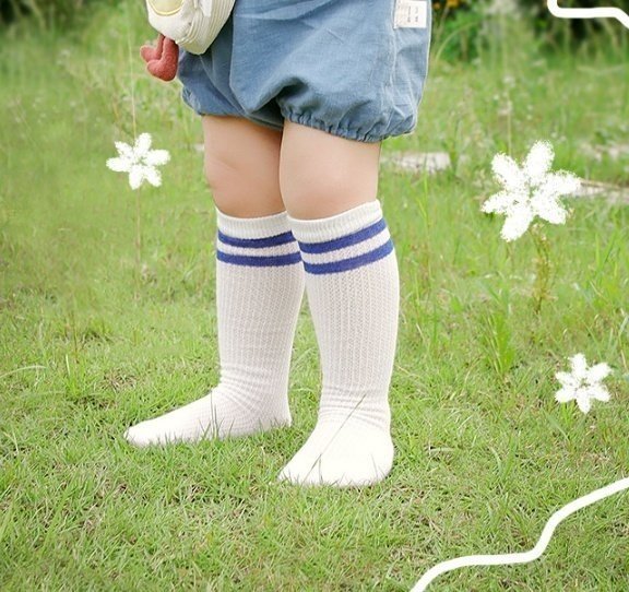 Miso - Korean Baby Fashion - #babyfever - Summer Double Line Socks - 7