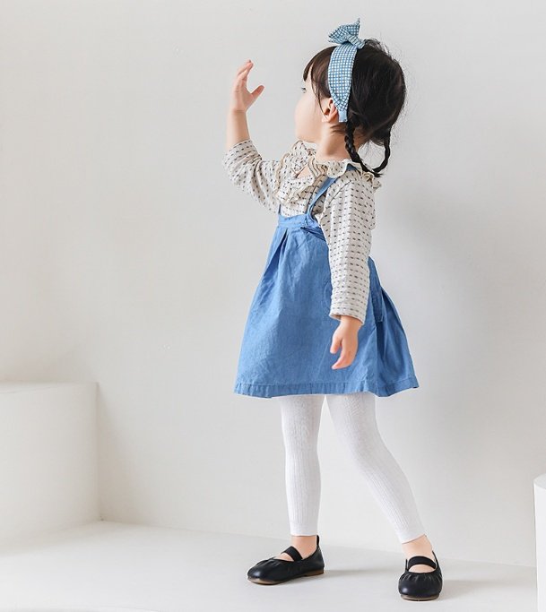 Miso - Korean Baby Fashion - #babyoninstagram - Footless Ribbed Leggings - 12