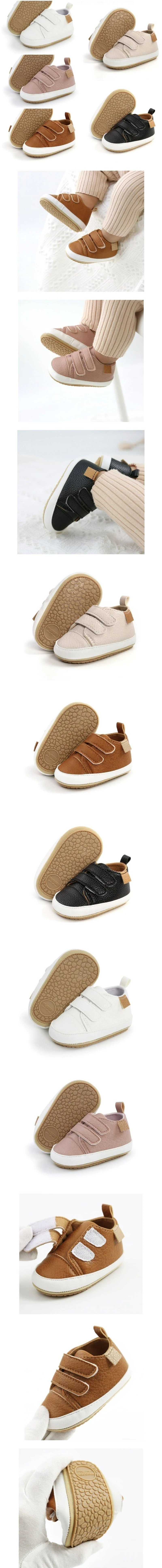 Miso - Korean Baby Fashion - #babyoutfit - Bebe Double-Strap Sneakers