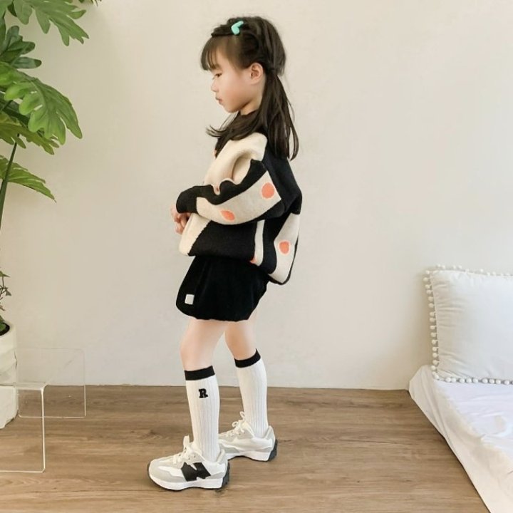Miso - Korean Baby Fashion - #onlinebabyboutique - Nero Tights - 10