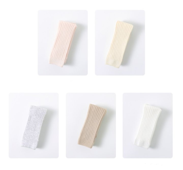 Miso - Korean Baby Fashion - #onlinebabyshop - Footless Ribbed Leggings - 3
