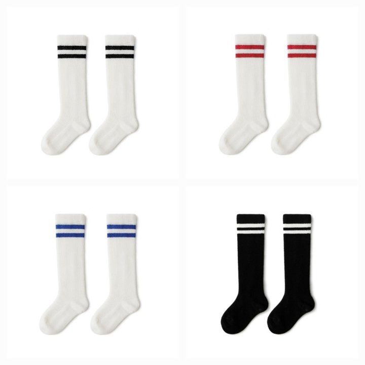 Miso - Korean Baby Fashion - #onlinebabyshop - Summer Double Line Socks