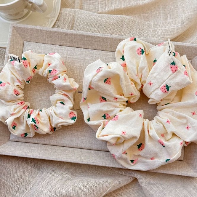 Miso - Korean Children Fashion - #Kfashion4kids - Strawberry Scrunchie - 2