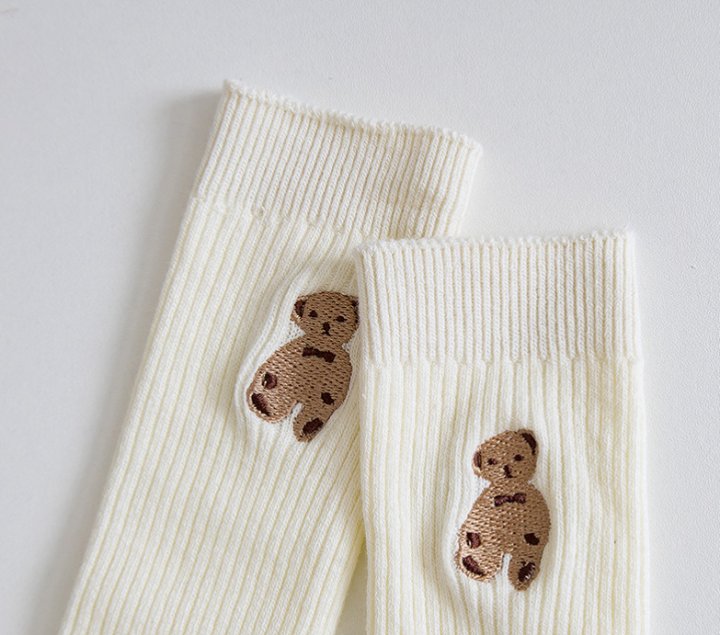 Miso - Korean Children Fashion - #Kfashion4kids - New Bear Tights - 7