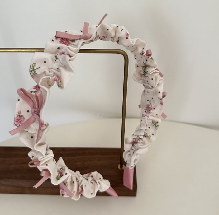 Miso - Korean Children Fashion - #childofig - Frill Ribbon Hairband - 5