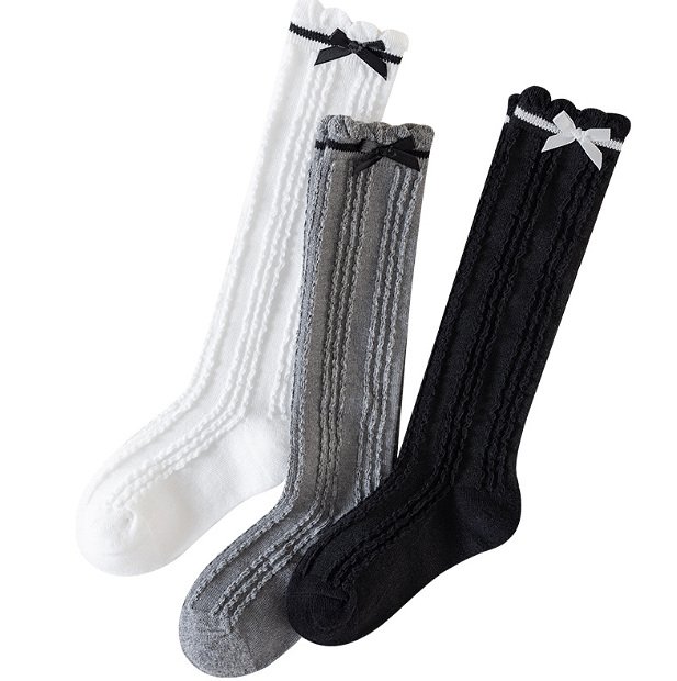 Miso - Korean Children Fashion - #childofig - Ribbon Cable Knit Tights