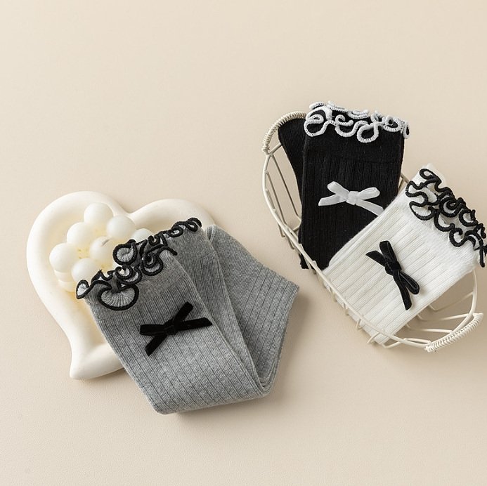 Miso - Korean Children Fashion - #childrensboutique - Bliss Shirring Tights - 8