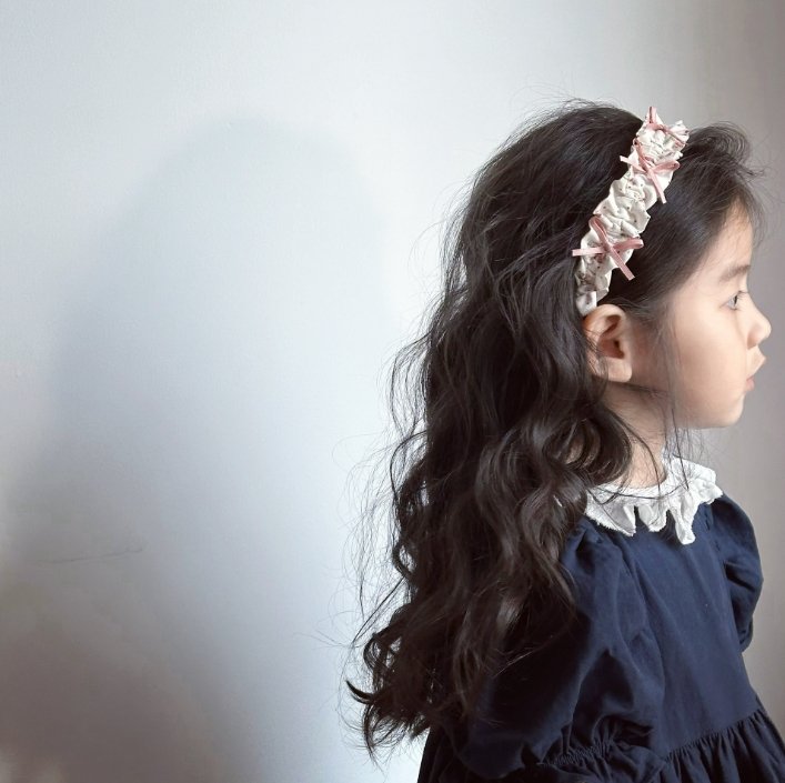 Miso - Korean Children Fashion - #designkidswear - Frill Ribbon Hairband - 7