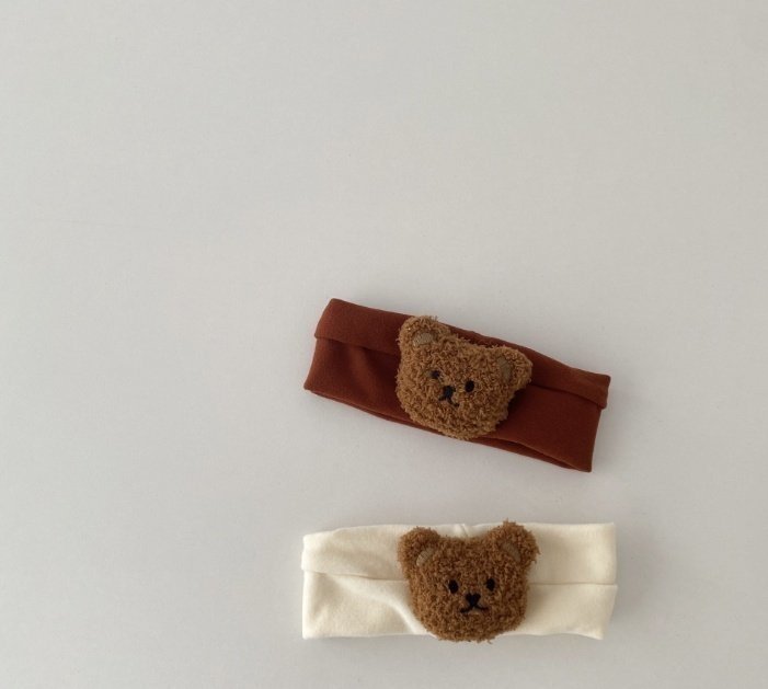 Miso - Korean Children Fashion - #designkidswear - Single Bear Hair Band - 2
