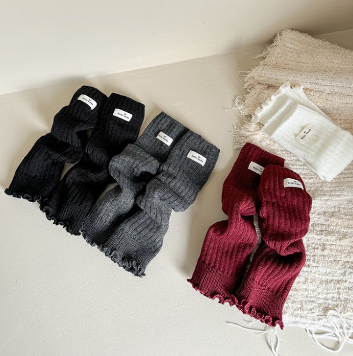 Miso - Korean Children Fashion - #designkidswear - Label Warmer Leggings - 3