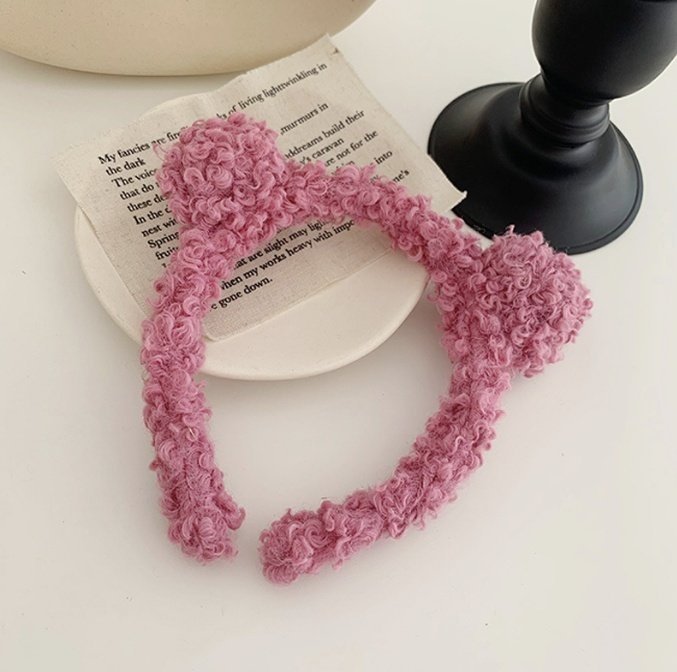 Miso - Korean Children Fashion - #discoveringself - Curly Bear Hairband - 5