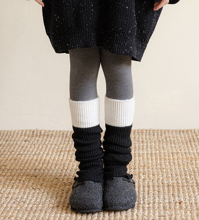 Miso - Korean Children Fashion - #discoveringself - Color Warmer Leggings - 6