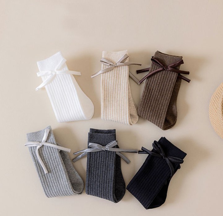 Miso - Korean Children Fashion - #discoveringself - Simple Ribbon Tights - 11