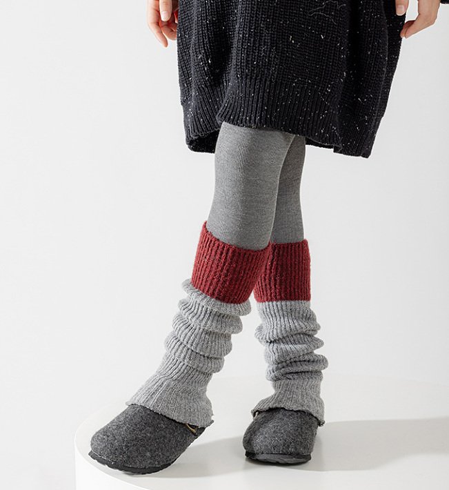 Miso - Korean Children Fashion - #kidsshorts - Color Warmer Leggings - 8