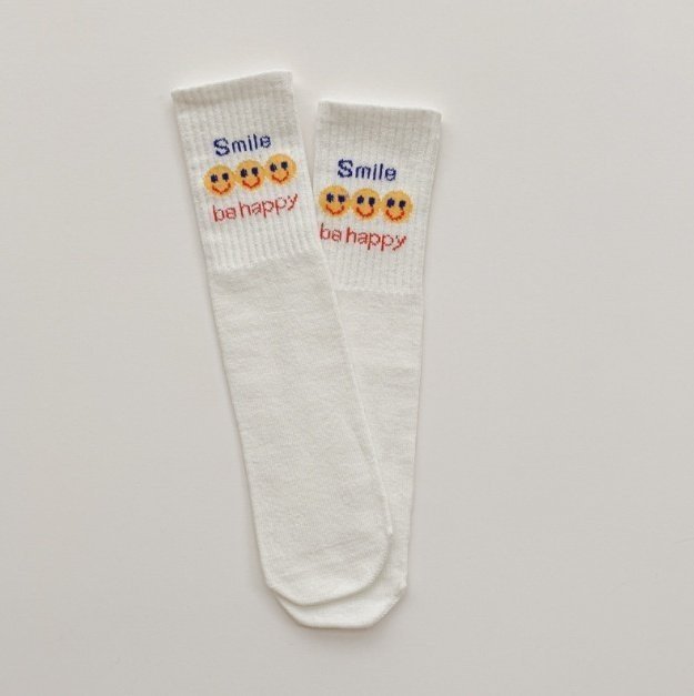 Miso - Korean Children Fashion - #kidsshorts - Lucky Smile Socks - 5