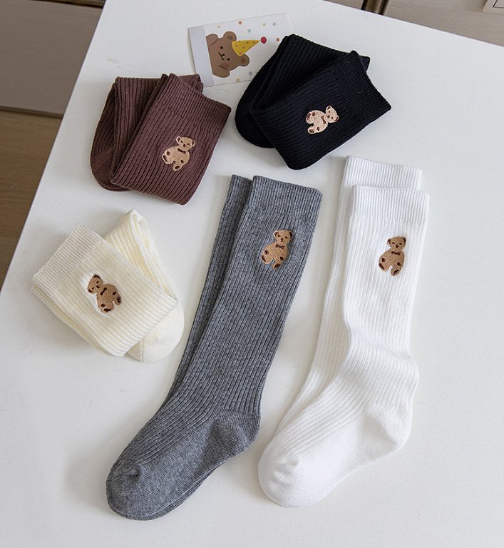 Miso - Korean Children Fashion - #fashionkids - New Bear Tights - 4