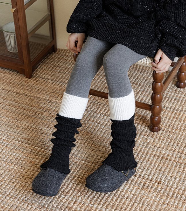 Miso - Korean Children Fashion - #kidzfashiontrend - Color Warmer Leggings - 10
