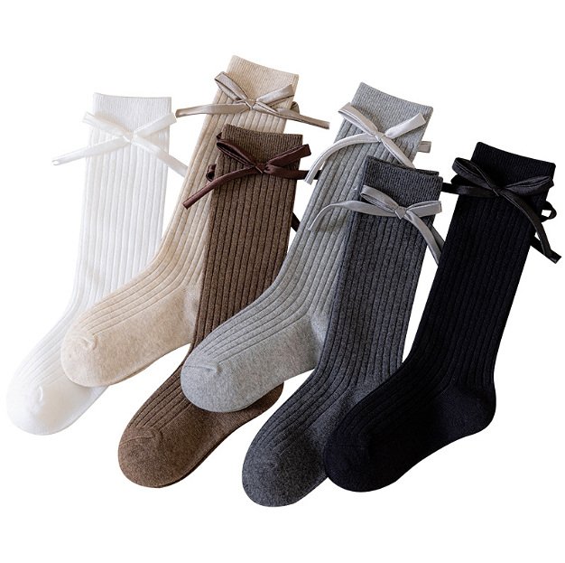 Miso - Korean Children Fashion - #kidzfashiontrend - Simple Ribbon Tights